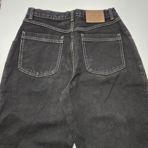 Calamity Jeans USA Vintage Black Wash High Rise Tapered Leg Jeans - Picture 2 of 5